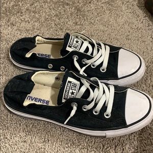 Slip on black converse